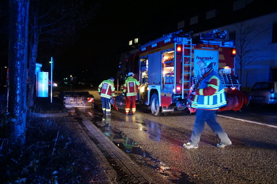 Leonberg: Feuerwehr zu Kleinbrand alarmiert - 1 Verletzte Person